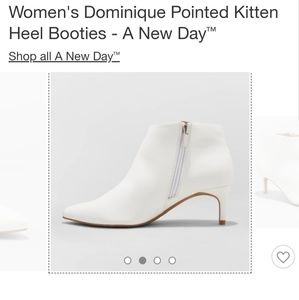 Women's Dominique Pointed Kitten Heel size 9 wide
